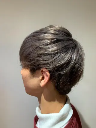 メンズ ✨縮毛矯正✖︎顔周り レイヤー✨ナカムラのヘアスタイル