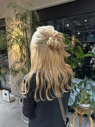 カラー ヘアアレンジ Nikiita リコのヘアスタイル