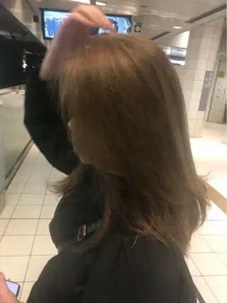 カラー Kraemer paris福岡所属・矢代 さくらのヘアスタイル