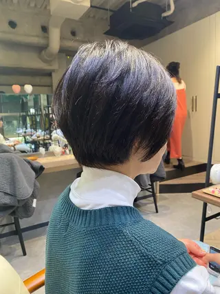 ショート 新宿 / Aujua ｿﾑﾘｴ🫧森田涼介のヘアスタイル
