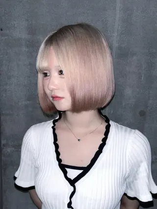 ロング カラー 💫miyu💫デザ インカラー/アレンジのヘアスタイル