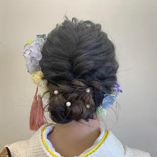 ロング ヘアアレンジ izumi 【カラー/髪質改善】のヘアスタイル