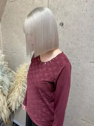 ミディアム カラー ⭕️ダメージレス特化 髪質改善🥇丸山憲人のヘアスタイル