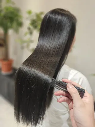 セミロング カラー 【髪質改善美容師】t occa茨木篠原健太のヘアスタイル