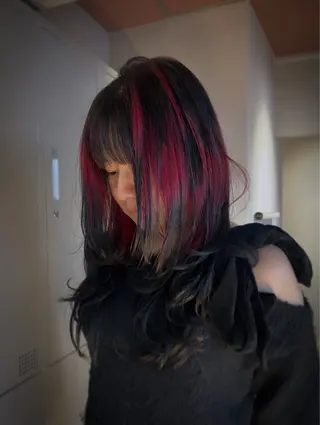 セミロング カラー 今が1番似合う自分に /志音のヘアスタイル