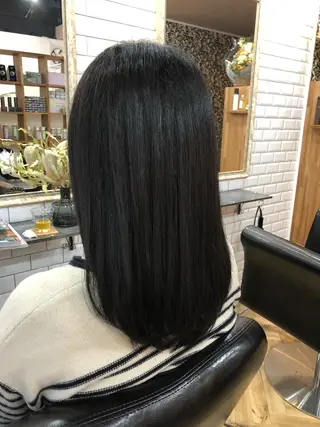ミディアム 橋本 敬介のヘアスタイル