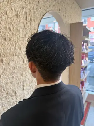 パーマ メンズ メンズカット￤パーマ 🌟yuzuka🌟のヘアスタイル