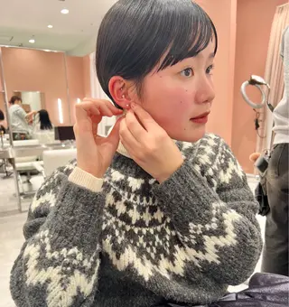 ショート 🌿ショート🌿 パーマ🌿淳平のヘアスタイル