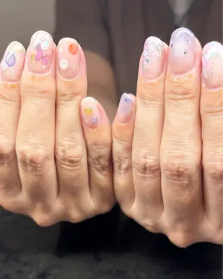 ネイル 手書きが得意🖌️ Y’s  nailのネイルデザイン