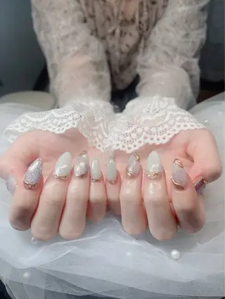 ネイル ハイネイル 自宅サロンのネイルデザイン