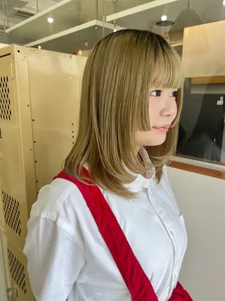ミディアム 🌼sunc HINAMI🌼のヘアスタイル