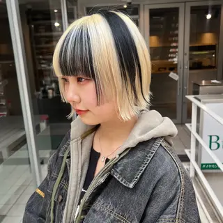 ショート カラー 🦋ブリーチ/カラー 専門AYA💖のヘアスタイル