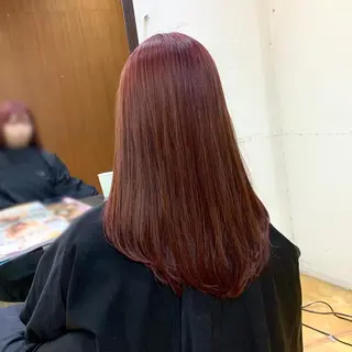 セミロング カラー 韓国レイヤーカット★ 小林大樹のヘアスタイル