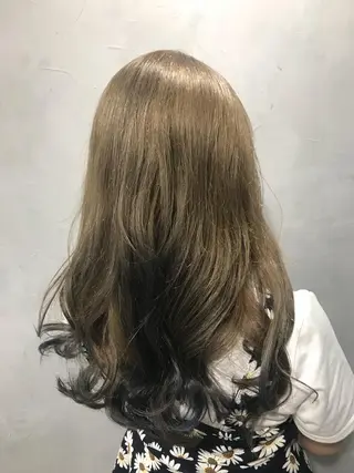 ロング カラー 江畑 匠 新宿三丁目 徒歩30秒⭐️のヘアスタイル