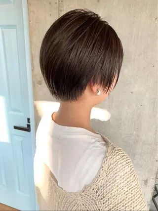 ショート カラー ヘアアレンジ Aloa透明感ヘア ♡kanami♡のヘアスタイル