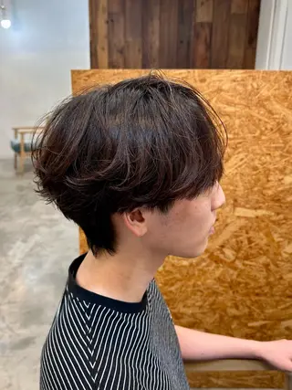 ショート メンズ 横浜/メンズ特化/ Farbe/田中颯斗のヘアスタイル