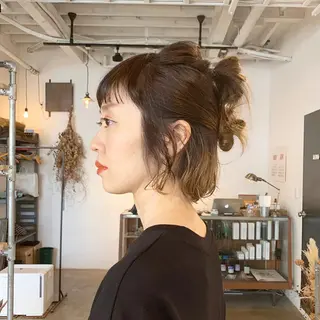 ヘアアレンジ コウノス マサコのヘアスタイル