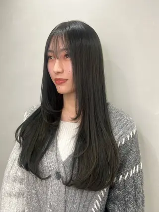 ロング カラー 【lapis渋谷】 Aoriのヘアスタイル