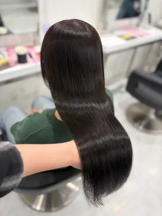 ロング カラー 韓国トレンドヘア🤍 Chima🤍のヘアスタイル