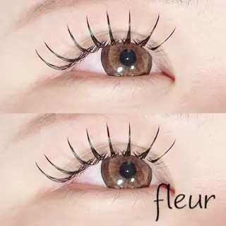 マツエク・マツパ 🍀fleur🍀 束感/ワンホン/杉浦のマツエク・マツパデザイン