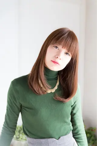 セミロング エリアNo.1人気✨ ブリッツレボ☘️のヘアスタイル