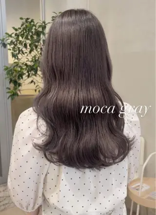 ロング カラー nakahara madokaのヘアスタイル