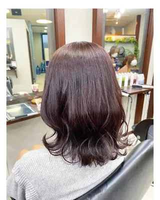 ミディアム カラー ＊横浜駅＊ 金子 誠也のヘアスタイル