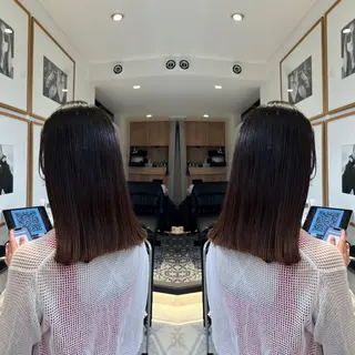 セミロング メンズ眉毛サロン⚪️ マユクリア名古屋栄店の眉毛・アイブロウイメージ