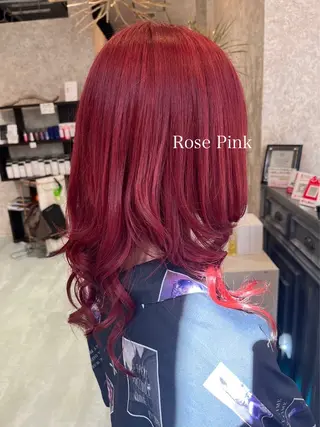 ミディアム カラー 🫟Blanco🫟 Color&Careのヘアスタイル
