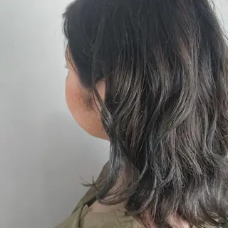 ミディアム カラー 田邉 俊和のヘアスタイル