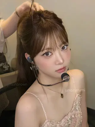 ロング カラー 韓国技術習得者🩰 narumi🤍のヘアスタイル