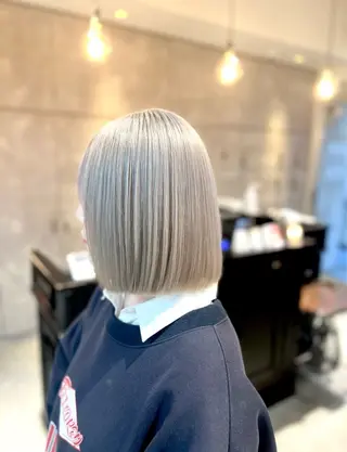 ミディアム カラー 🌈インナーカラー ‘ショウマ’🌈のヘアスタイル