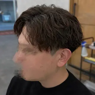 パーマ メンズ  楓🍁COQU ✂︎men's限定のヘアスタイル