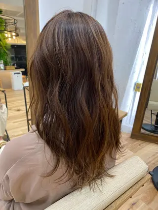 ロング おおつき ありかのヘアスタイル
