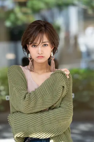 ショート カラー 韓国ヘア 店長NEGIのヘアスタイル