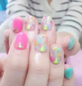 ネイル 🩵池袋heart nail🩵のネイルデザイン