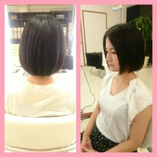 ショート キンジョウ エナミのヘアスタイル