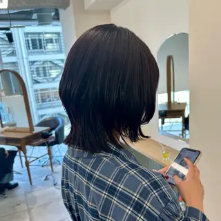 ミディアム カラー ブリーチなし/レイヤ ー特化🌈Tommyのヘアスタイル