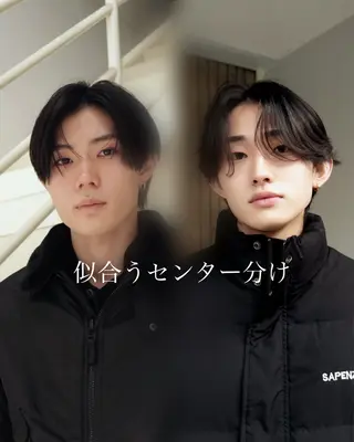 カラー パーマ メンズ aimu/メンズ カット/渋谷のヘアスタイル