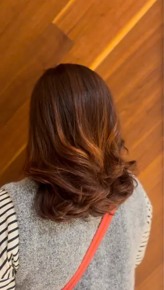 パーマ 瀧尾 祐季のヘアスタイル