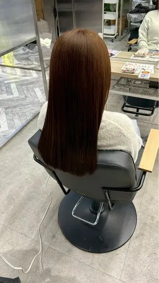 ロング カラー himari💜 暖色/レイヤーカットのヘアスタイル