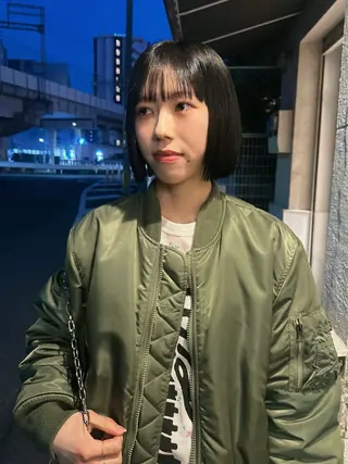 ミディアム Manaka🟤 今泉　Musiiikのヘアスタイル