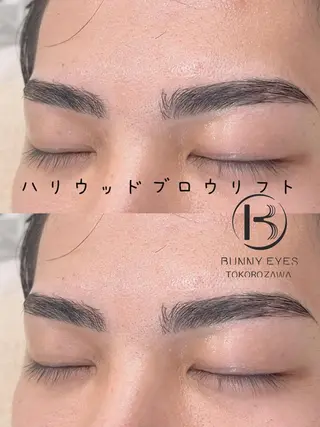 アイブロウ Bunnyeyes TOKOROZAWAのマツエク・マツパデザイン