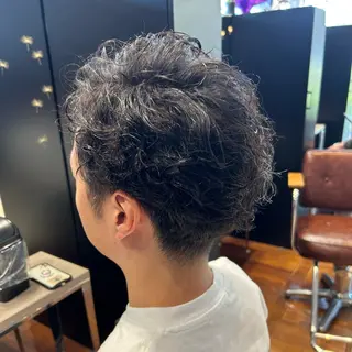 パーマ メンズ 波巻き/ツイスパ/ メンズ特化🐺米山歩のヘアスタイル