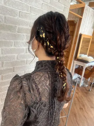 ロング ヘアアレンジ Topstylist YUKIのヘアスタイル