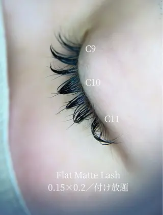 マツエク・マツパ ビューティーサロン エクラ【薬院•平尾】のマツエク・マツパデザイン