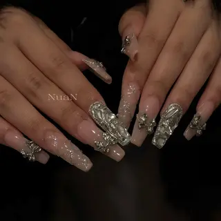 ネイル NuaN ミニモ停止中のネイルデザイン