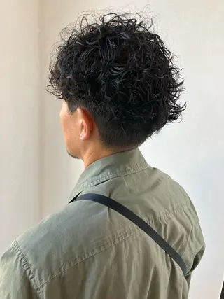 パーマ メンズ 清水 美香のヘアスタイル
