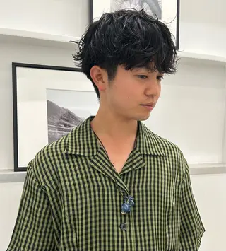 パーマ 纐纈 大和のヘアスタイル