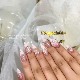 ネイル Blanche mimi.u_aのネイルデザイン